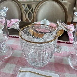 Versailles Inspired Cut Glass Ice Compote